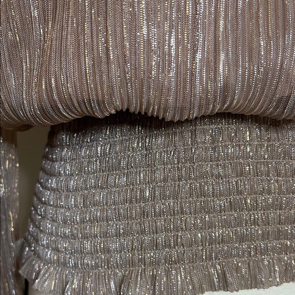 🏆🏅👸Joie Lovely Elegant Metallic Blouse - Picture 9 of 14